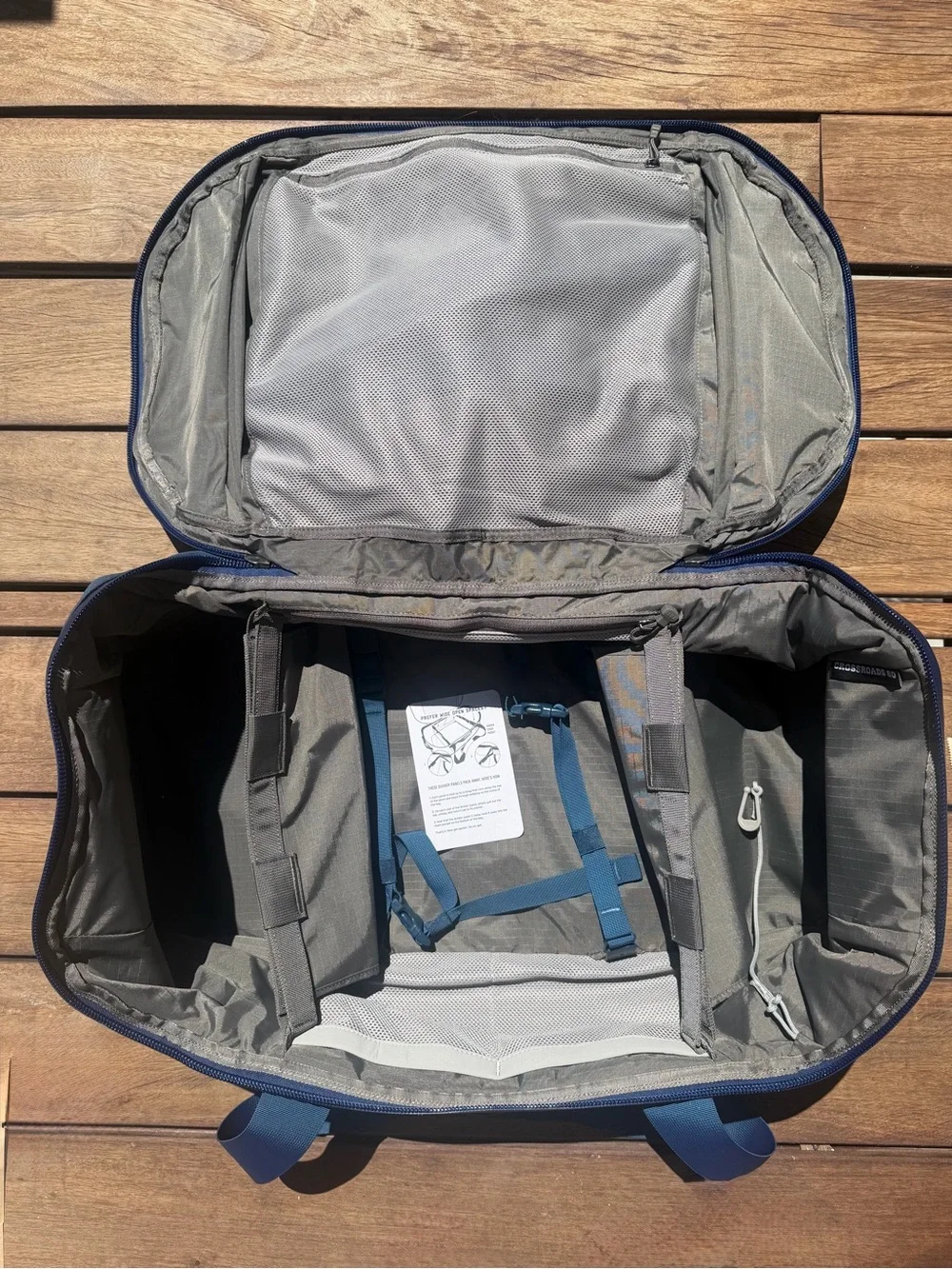 Yeti Black Duffel with Shoulder Strap